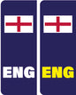 PLATE01-12 GB car number plate stickers union jack no eu flag brexit - Vinyl Car Various Flags Available