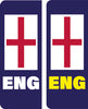 PLATE01-12 GB car number plate stickers union jack no eu flag brexit - Vinyl Car Various Flags Available