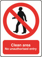 Prohibition A7 Sticker (x4 74mm x 105mm) Health And Safety Warning Sticker Latex Printed PROH017-58
