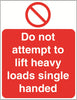 Prohibition A7 Sticker (x4 74mm x 105mm) Health And Safety Warning Sticker Latex Printed PROH017-58