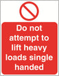 Prohibition A7 Sticker (x4 74mm x 105mm) Health And Safety Warning Sticker Latex Printed PROH017-58
