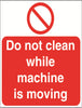 Prohibition A7 Sticker (x4 74mm x 105mm) Health And Safety Warning Sticker Latex Printed PROH017-58
