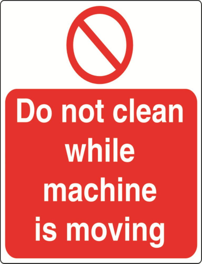 Prohibition A7 Sticker (x4 74mm x 105mm) Health And Safety Warning Sticker Latex Printed PROH017-58