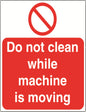 Prohibition A7 Sticker (x4 74mm x 105mm) Health And Safety Warning Sticker Latex Printed PROH017-58