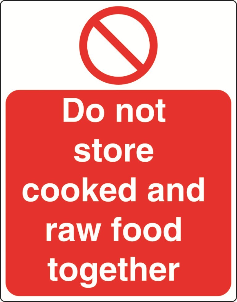 Prohibition A7 Sticker (x4 74mm x 105mm) Health And Safety Warning Sticker Latex Printed PROH017-58