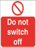 Prohibition A7 Sticker (x4 74mm x 105mm) Health And Safety Warning Sticker Latex Printed PROH017-58