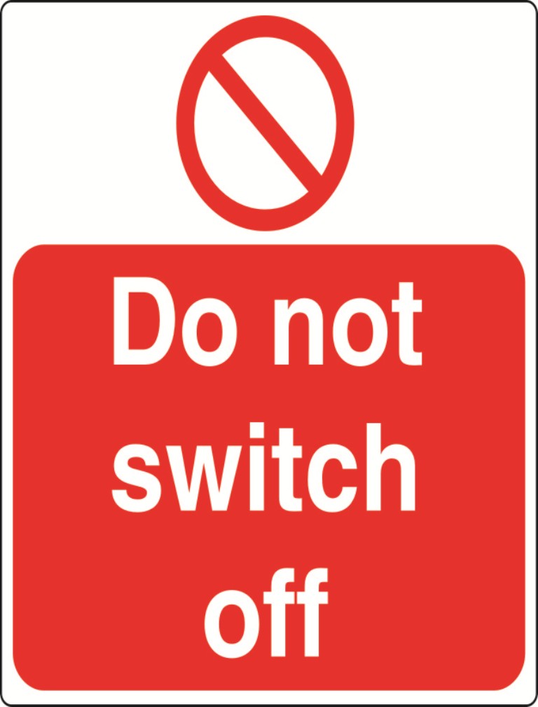 PROH017-58 Prohibition Sticker Various Designs and Sizes Available