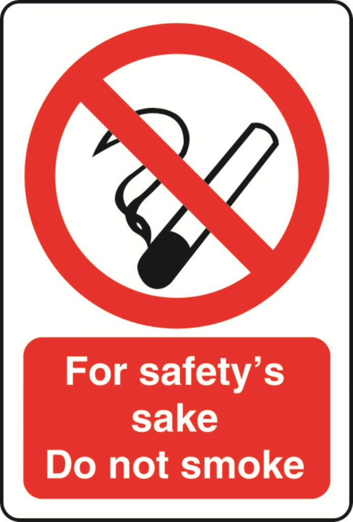 Prohibition A7 Sticker (x4 74mm x 105mm) Health And Safety Warning Sticker Latex Printed PROH017-58
