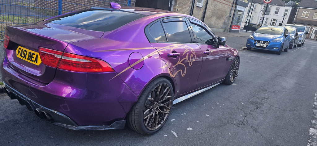 CUSTOM Leaping Big Cat graphics decals stickers