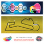 RC01-RC10 Racing Track Formula One Vinyl Decal Sticker x 4 F1, BTCC, BSB Various Designs Available