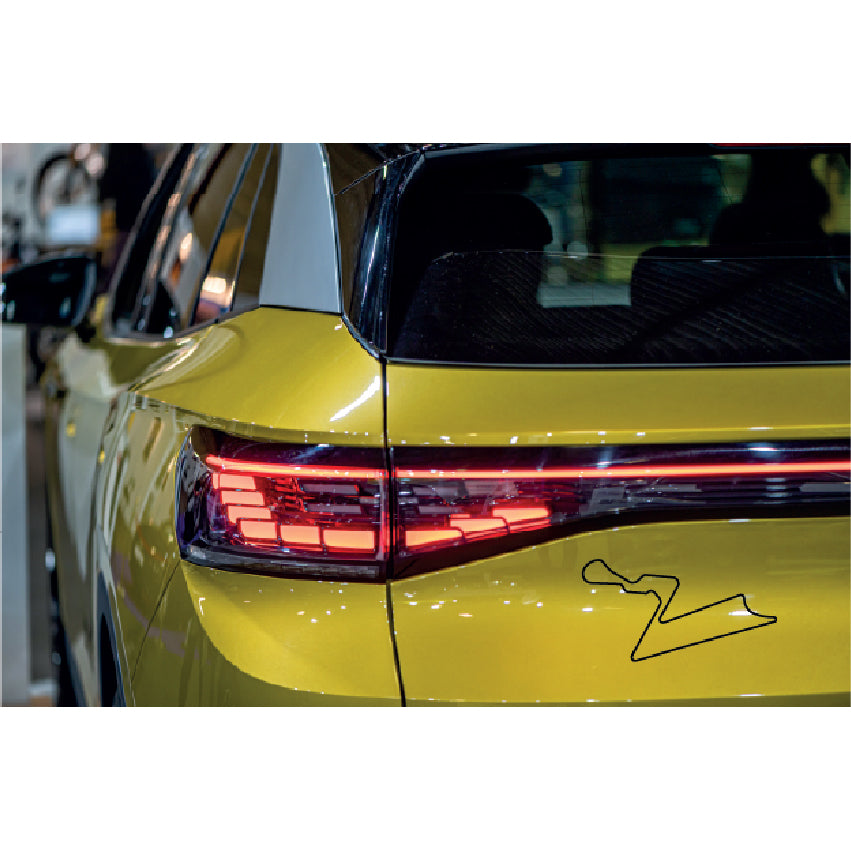 RC09 Estoril Racing Track Formula One Vinyl Decal Sticker x 4 F1, BTCC, BSB