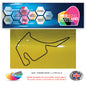 RC01-RC10 Racing Track Formula One Vinyl Decal Sticker x 4 F1, BTCC, BSB Various Designs Available