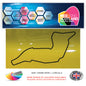 RC11-RC20 Racing Track Formula One Vinyl Decal Sticker x 4 F1, BTCC, BSB Various Designs Available