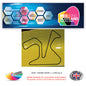 RC11-RC20 Racing Track Formula One Vinyl Decal Sticker x 4 F1, BTCC, BSB Various Designs Available
