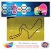 RC11-RC20 Racing Track Formula One Vinyl Decal Sticker x 4 F1, BTCC, BSB Various Designs Available