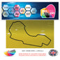 RC11-RC20 Racing Track Formula One Vinyl Decal Sticker x 4 F1, BTCC, BSB Various Designs Available