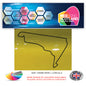 RC11-RC20 Racing Track Formula One Vinyl Decal Sticker x 4 F1, BTCC, BSB Various Designs Available