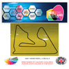 RC21-RC30 Racing Track Formula One Vinyl Decal Sticker x 4 F1, BTCC, BSB Various Designs Available