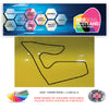 RC31-RC40 Racing Track Formula One Vinyl Decal Sticker x 4 F1, BTCC, BSB Various Designs Available