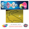 RC31-RC40 Racing Track Formula One Vinyl Decal Sticker x 4 F1, BTCC, BSB Various Designs Available