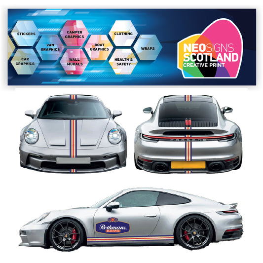 ROTH02 Rothmans Racing Graphics Kit For Porsche