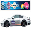 ROTH02 Rothmans Racing Graphics Kit For Porsche