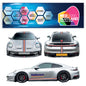 ROTH03 Rothmans Racing Graphics Kit For Porsche