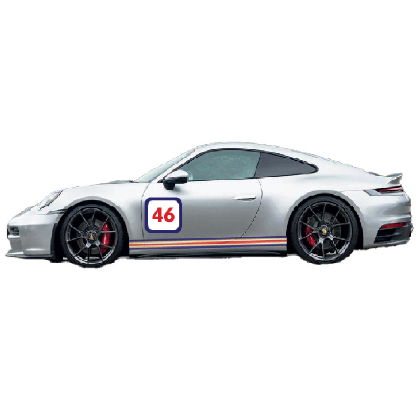 ROTH04 Rothmans Racing Graphics Kit 4 For Porsche