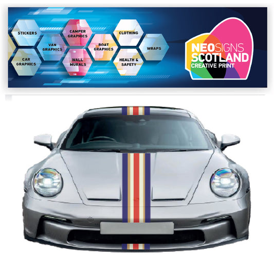 ROTH05 Rothmans Racing Graphics Kit For Porsche