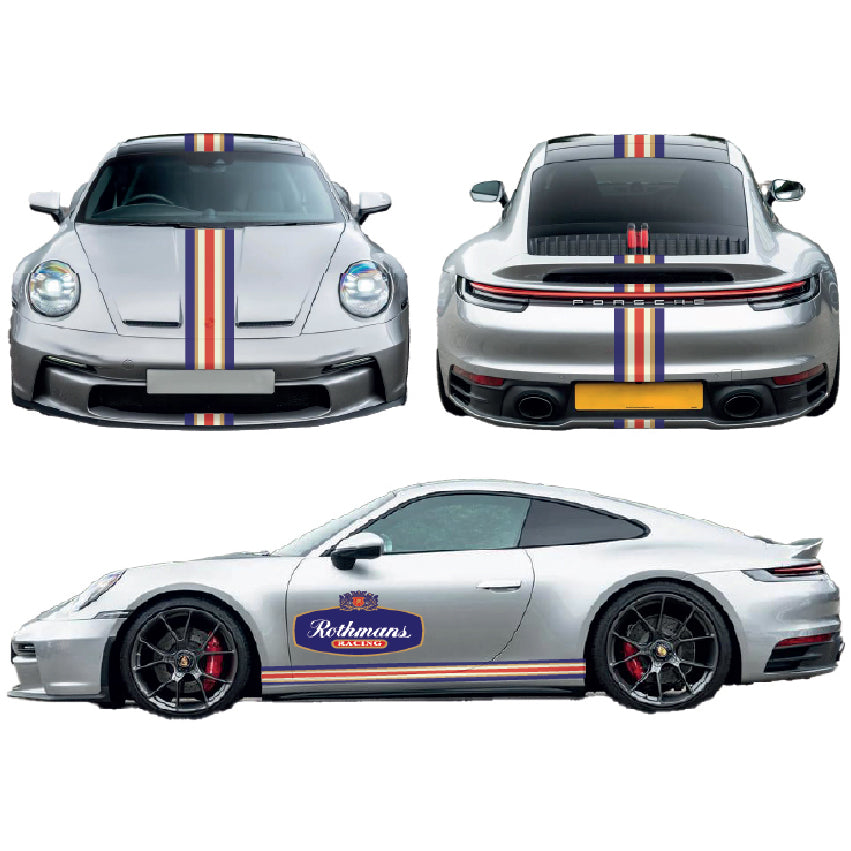 ROTH06 Rothmans Racing Graphics Kit 6 For Porsche