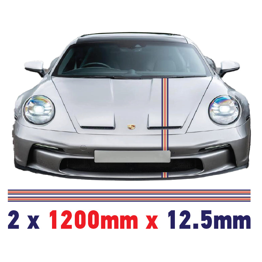 Rothmans Racing Pin Stripes & Bonnet Stripes