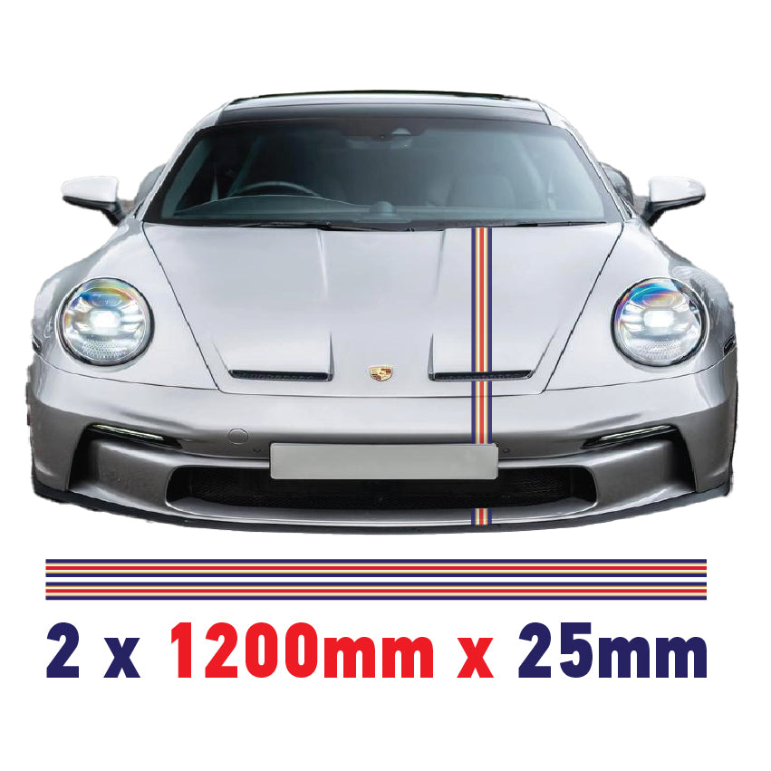 Rothmans Racing Pin Stripes & Bonnet Stripes