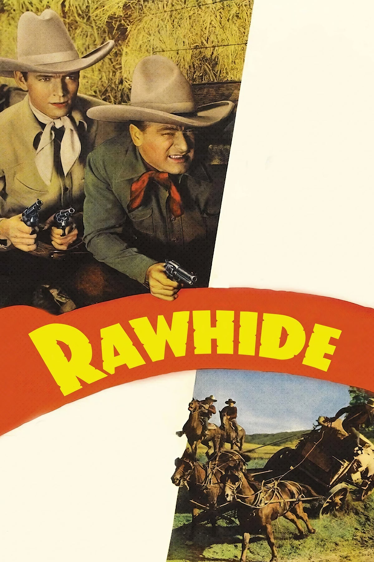 Rawhide (1938) Film/Movie Premium Waterproof & Tear Resistant Posters