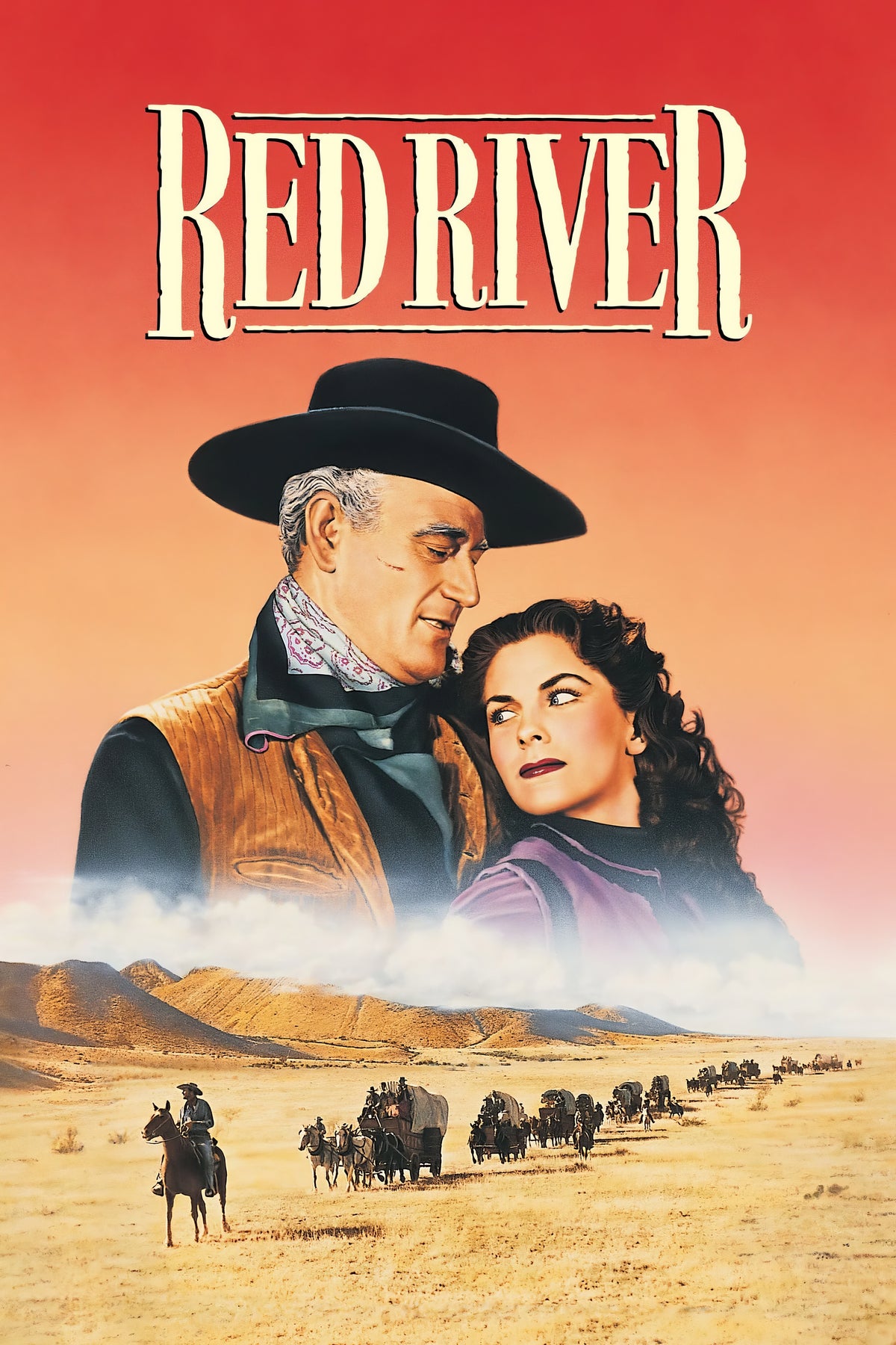 1948 Red River (1948) Film/Movie Premium Waterproof & Tear Resistant Posters
