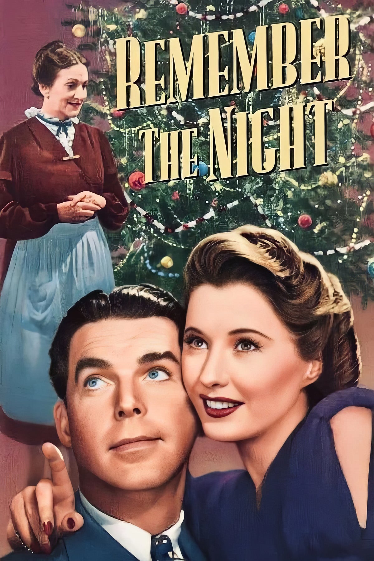 Remember the Night (1940) Film/Movie Premium Waterproof & Tear Resistant Posters