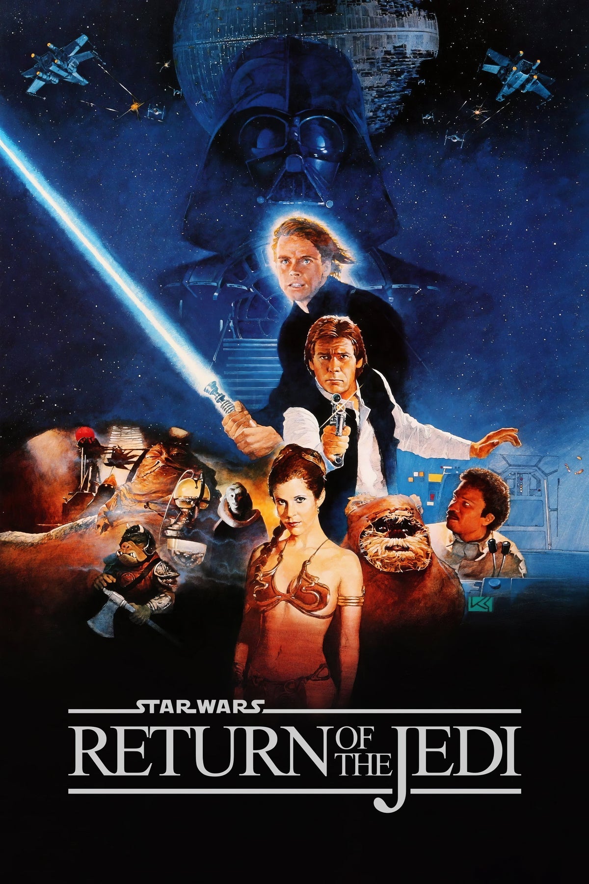 Return of the Jedi (1983) Film/Movie Premium Waterproof & Tear Resistant Posters