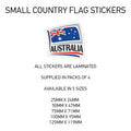 Austrailia Country Flag Sticker CF/CS/SCF/MIS