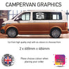 SCG11-SCG20 Adventure awaits Graphics stickers fits all Motorhome And Campervans Various Designs Availble