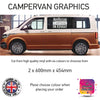 SCG31-SCG37 And So The Adventure Begins Graphic stickers fits all Motorhomes Various Designs Available