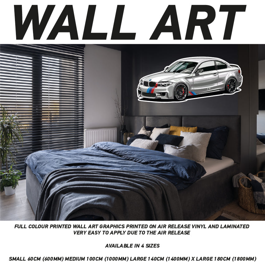 CIW01-62 3D Supercar Mural Sticker Poster Various Designs Available