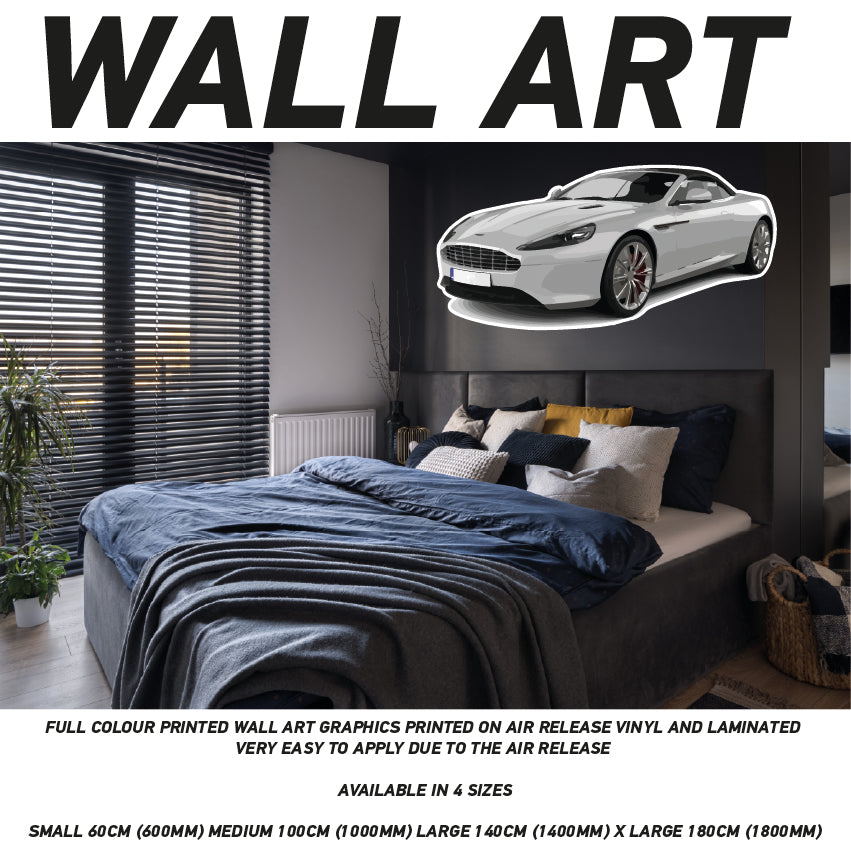 CIW01-62 3D Supercar Mural Sticker Poster Various Designs Available