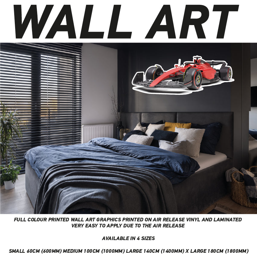 CIW01-62 3D Supercar Mural Sticker Poster Various Designs Available