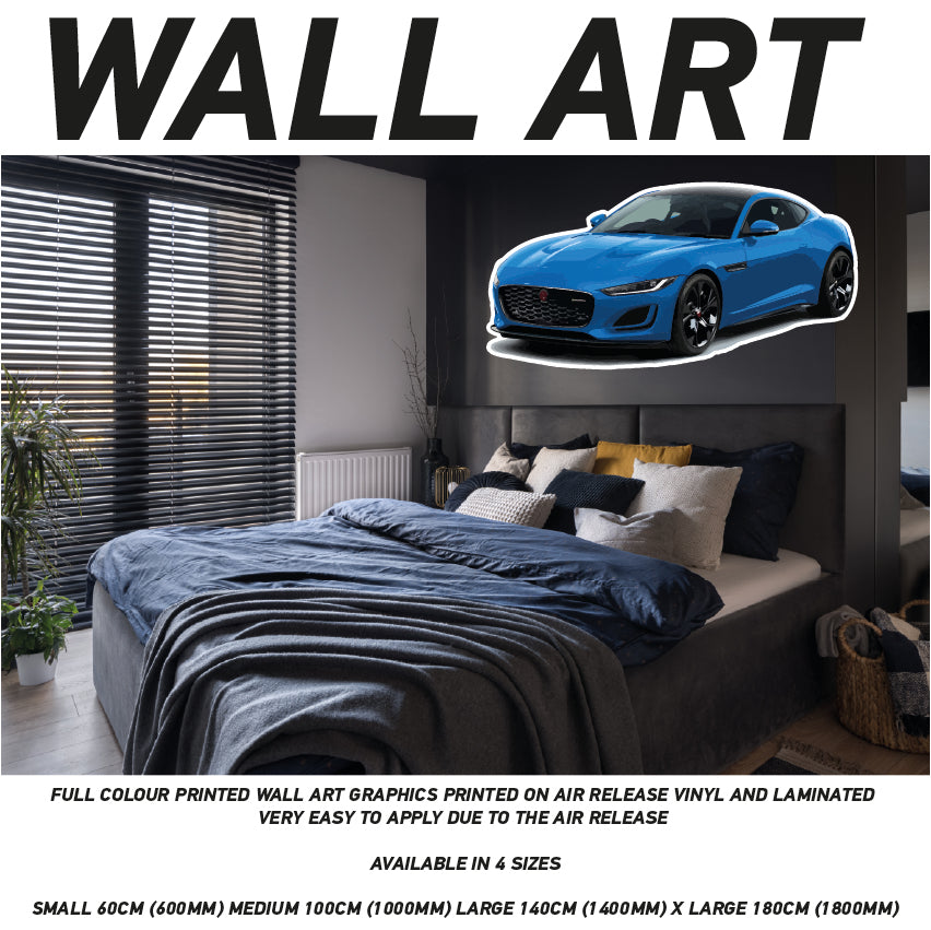 CIW01-62 3D Supercar Mural Sticker Poster Various Designs Available