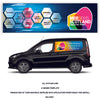 VAN11 Small Van Panel Wrap Kit Sign Writing Vehicle lettering Livery signs
