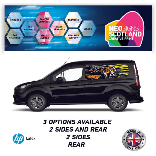 SMFC10 Tiger Small Van Panel Wrap Kit