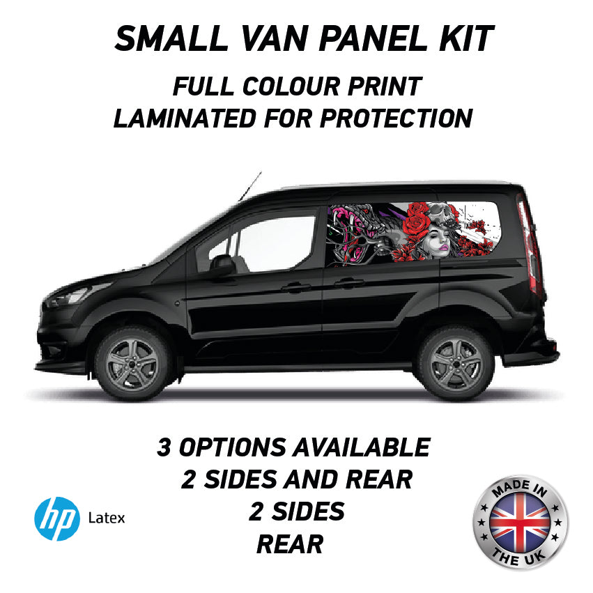 Printed Panel Wrap Kit Available for Small,Swb,Mwb,Lwb