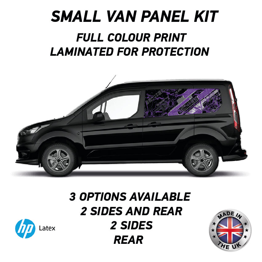 Printed Panel Wrap Kit Available for Small,Swb,Mwb,Lwb