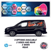 SMFC16 Colourful Pattern Small Van Panel Wrap Kit