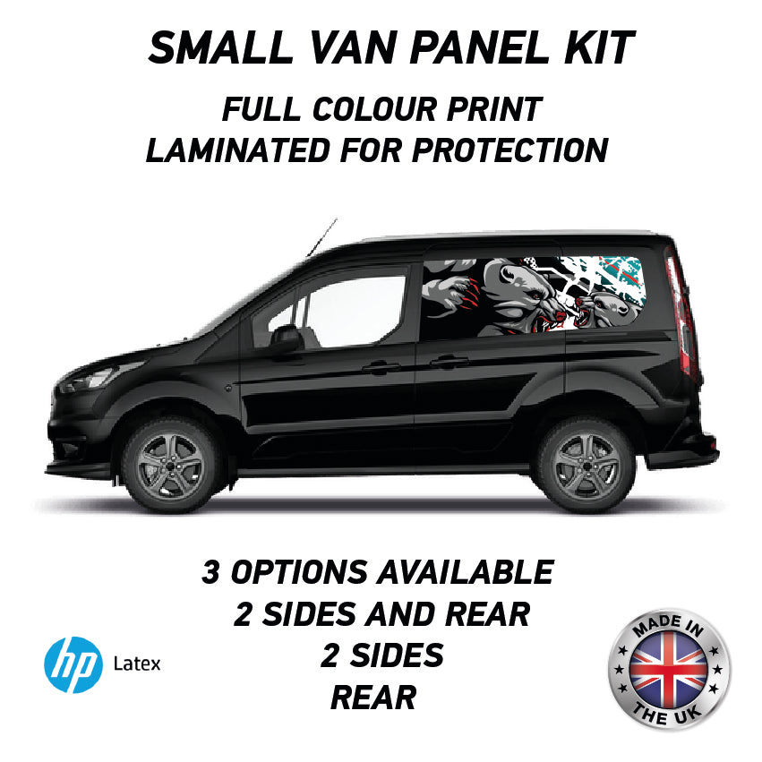 Printed Panel Wrap Kit Available for Small,Swb,Mwb,Lwb