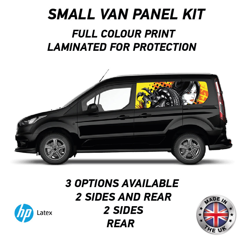 Printed Panel Wrap Kit Available for Small,Swb,Mwb,Lwb